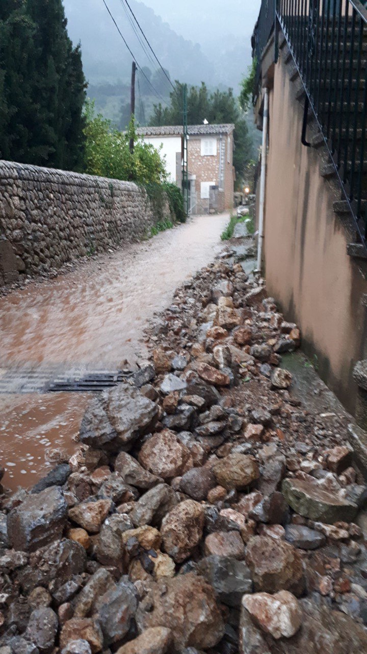 Los Bomberos de Mallorca han hecho 92 actuaciones a causa del mal tiempo