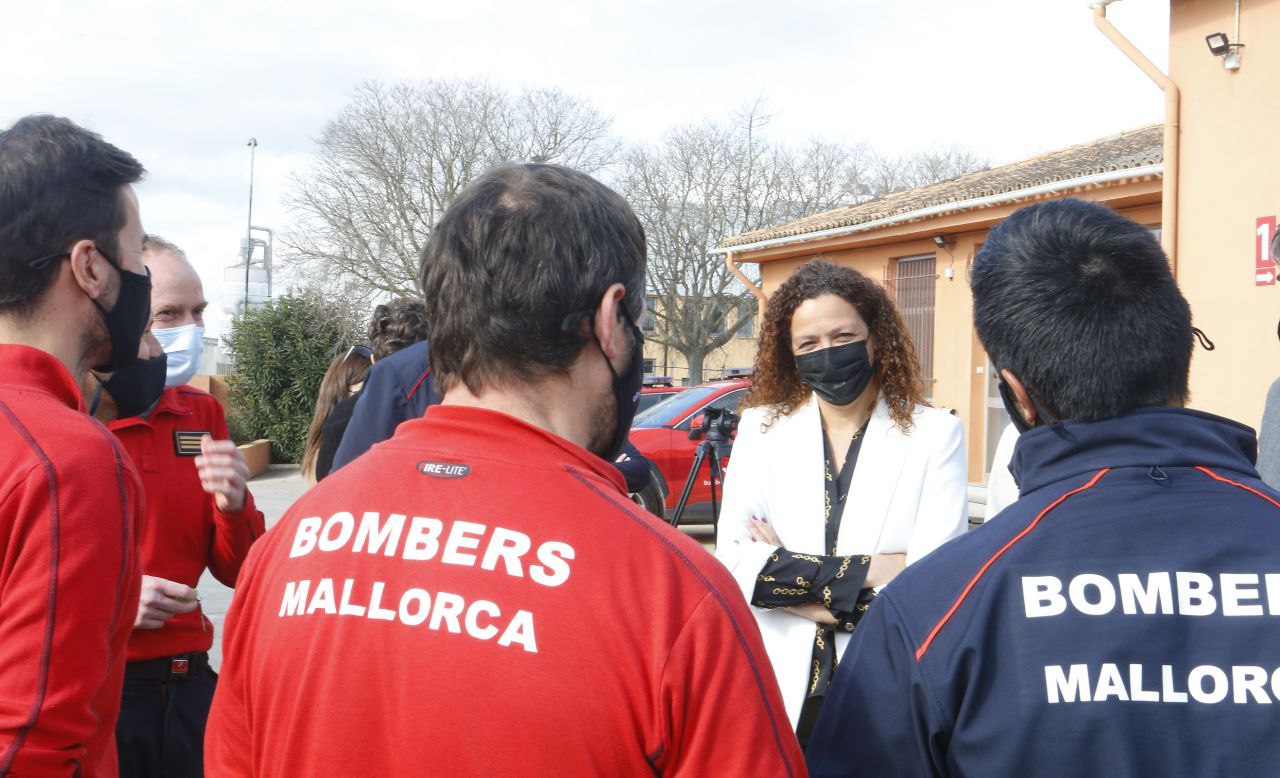 Presentación de la reforma integral del parque de bomberos de Manacor.