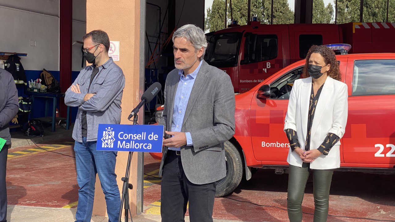 Presentación de la reforma integral del parque de bomberos de Manacor.