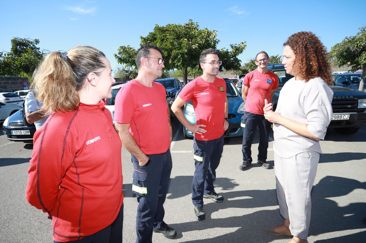 Presentació dels nous vehicles dels Bombers de Mallorca.