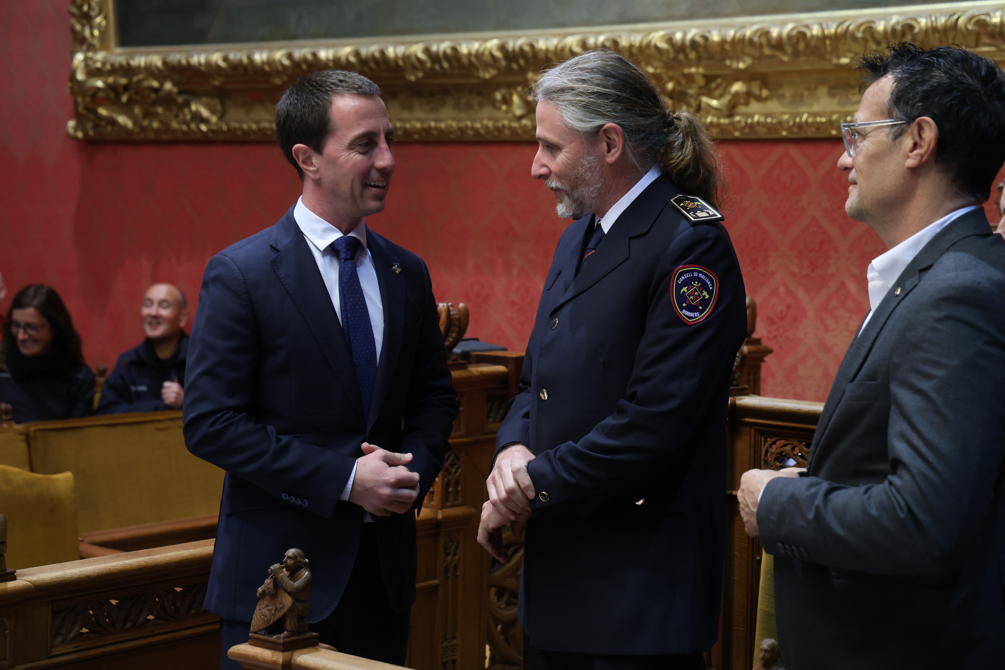 Presentació de Xisco Bonnín com a nou oficial en cap del Servei de Bombers de Mallorca.