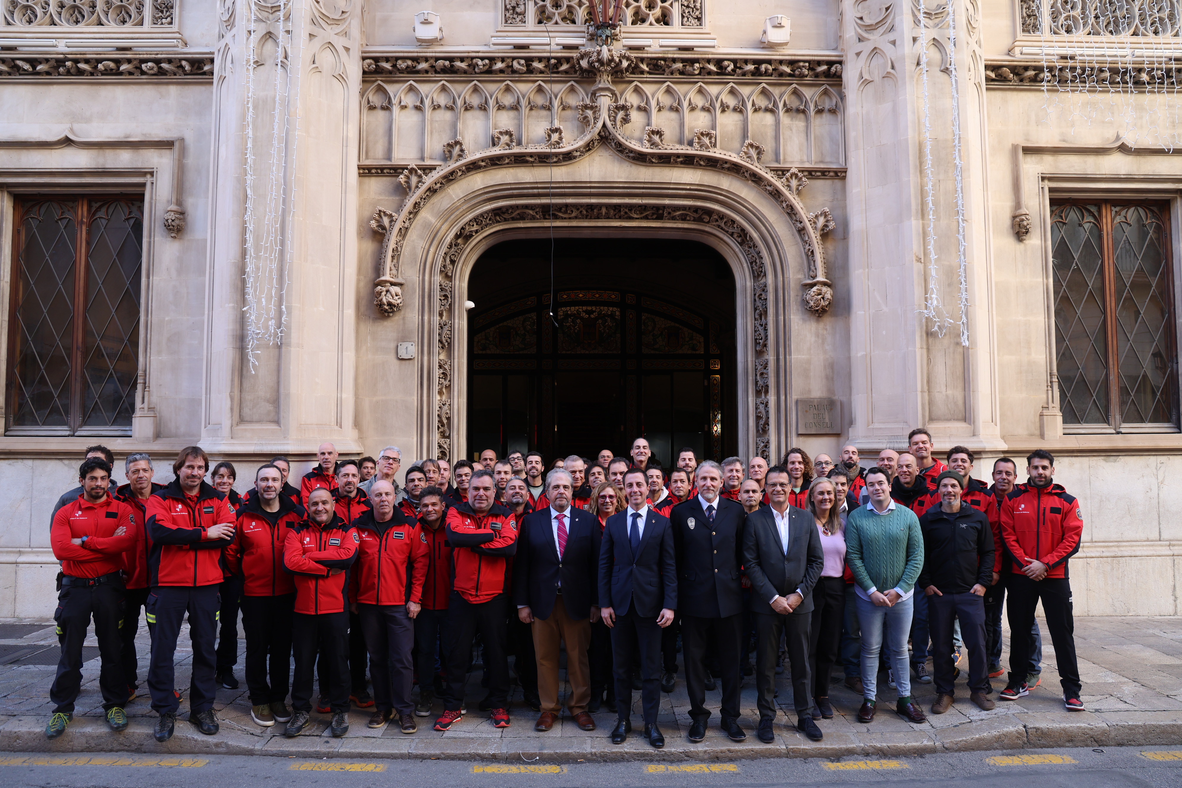 Presentació de Xisco Bonnín com a nou oficial en cap del Servei de Bombers de Mallorca.