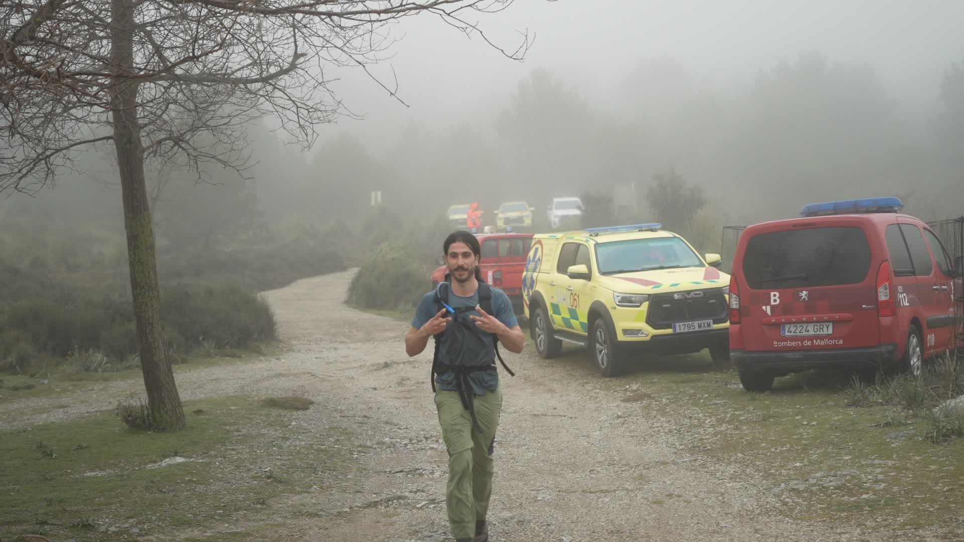 Formació del personal sanitari del 061 per part dels Bombers de Mallorca.