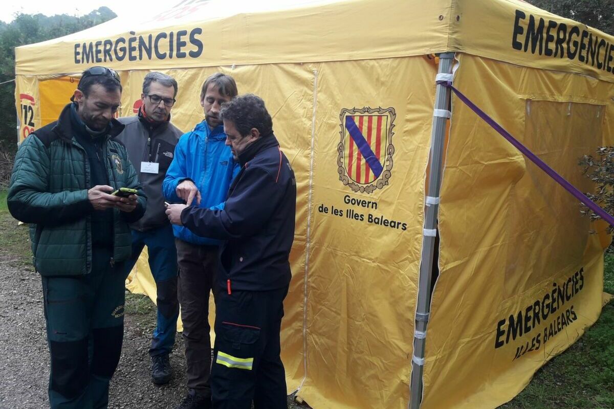 Centre de comandament de l'operatiu de recerca. 